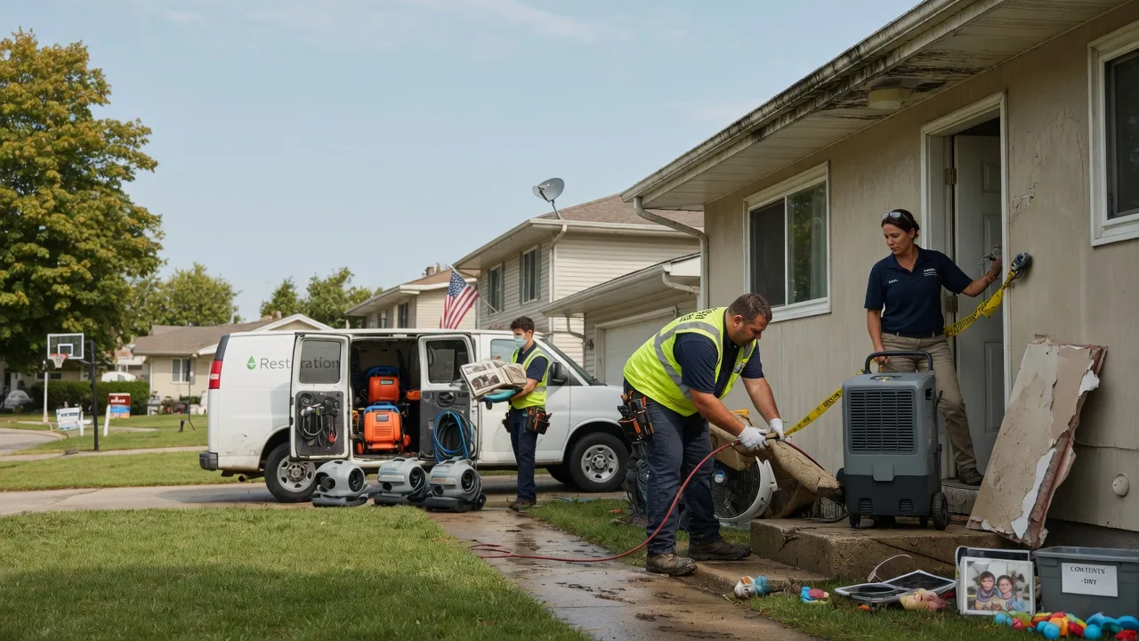 Water Damage Restoration in Dowling, MI near me